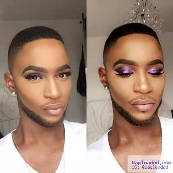 Checkout these amazing makeup photos of a male YouTuber